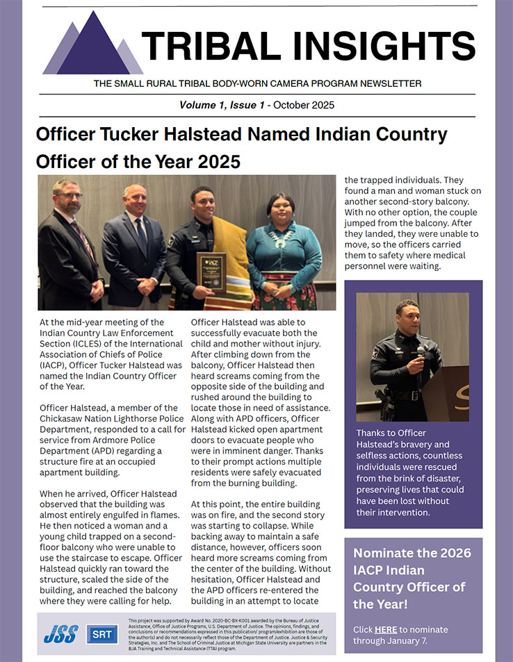 Tribal Insights Volume 1, Issue 1